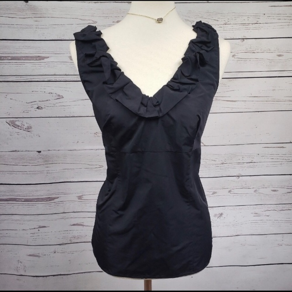 Ann Taylor black sleeveless top